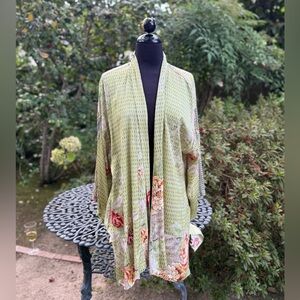 Dressori open front kimono style cardigan - size S